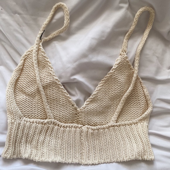 Cream/beige urban outfitters small top - Picture 3 of 3